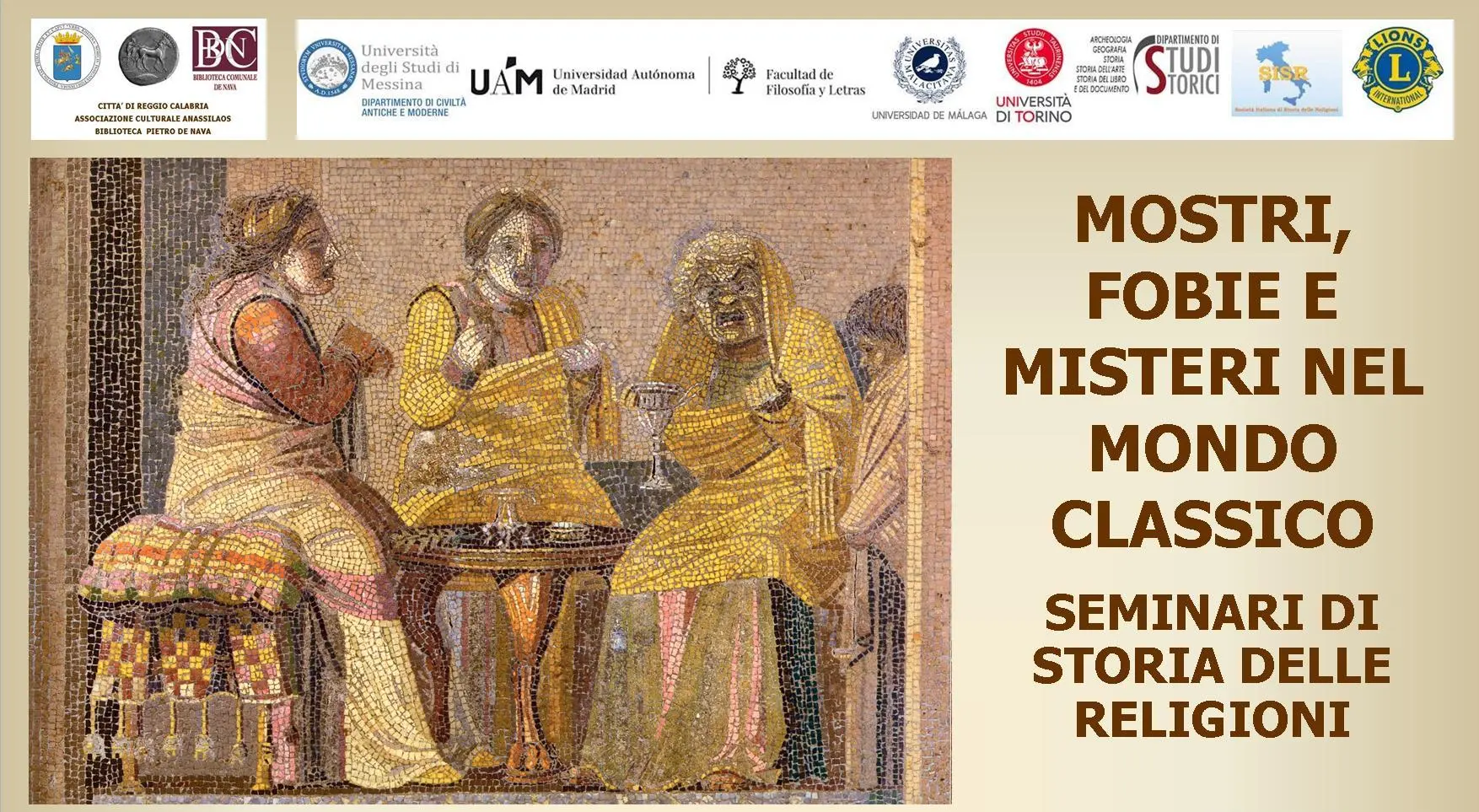 Reggio, l'Anassilaos promuove tre seminari di storia delle religioni