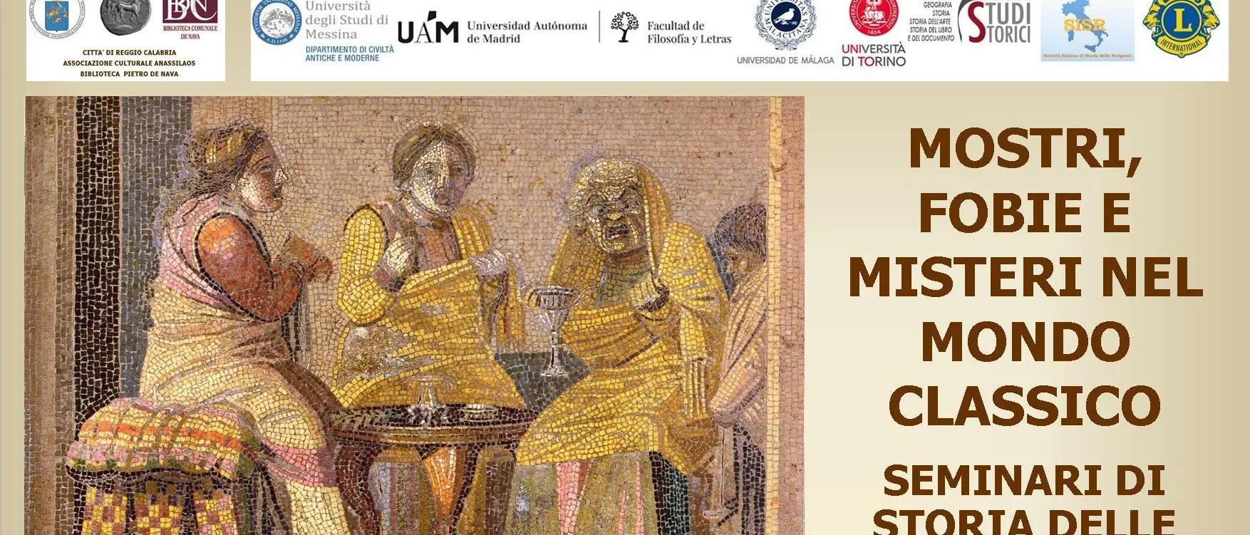 Reggio, l'Anassilaos promuove tre seminari di storia delle religioni