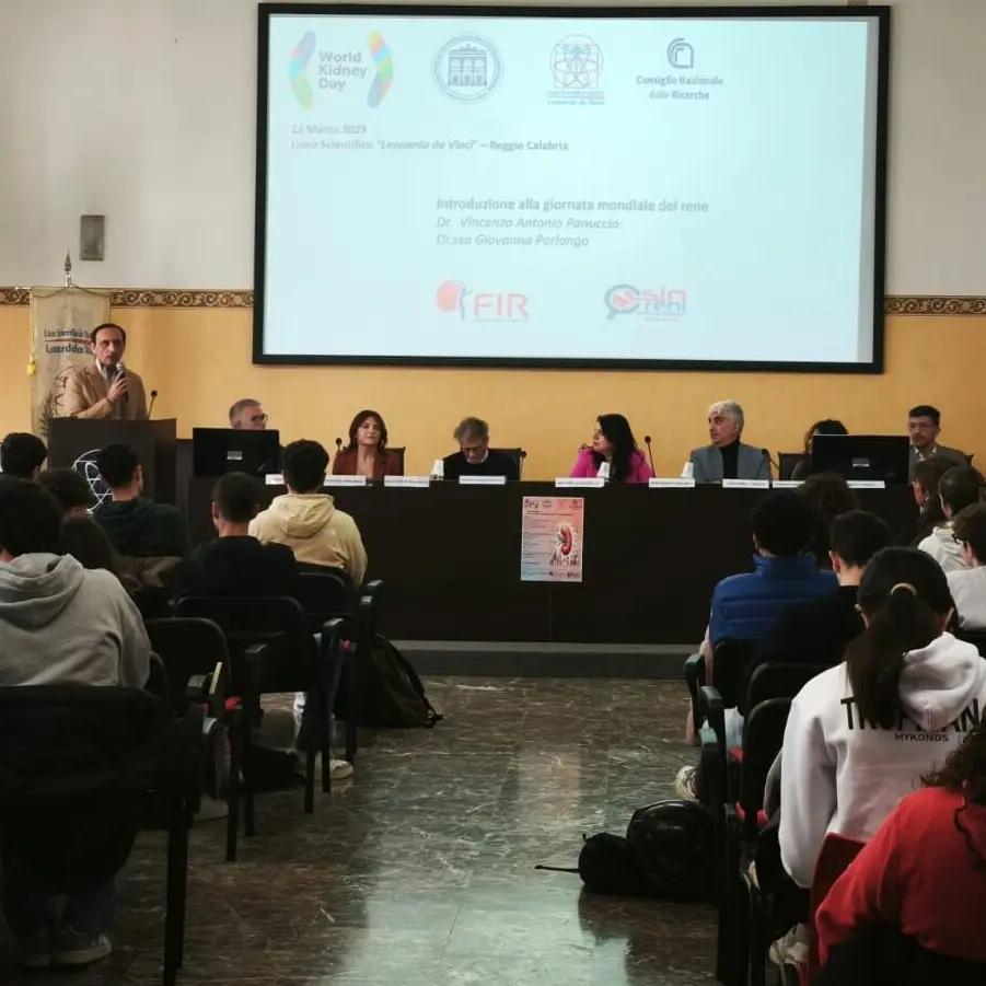 Reggio, giornata mondiale del rene: prevenzione e consapevolezza tra i giovani - FOTO