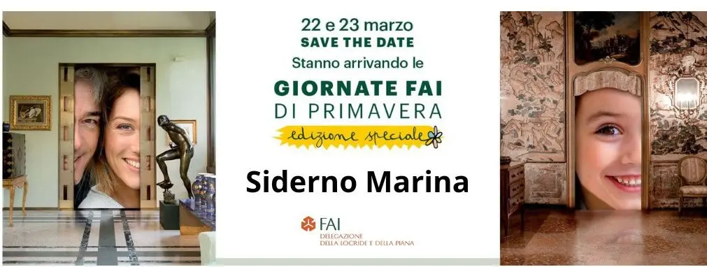 Giornate Fai di Primavera, il 22 e 23 marzo a Siderno Marina