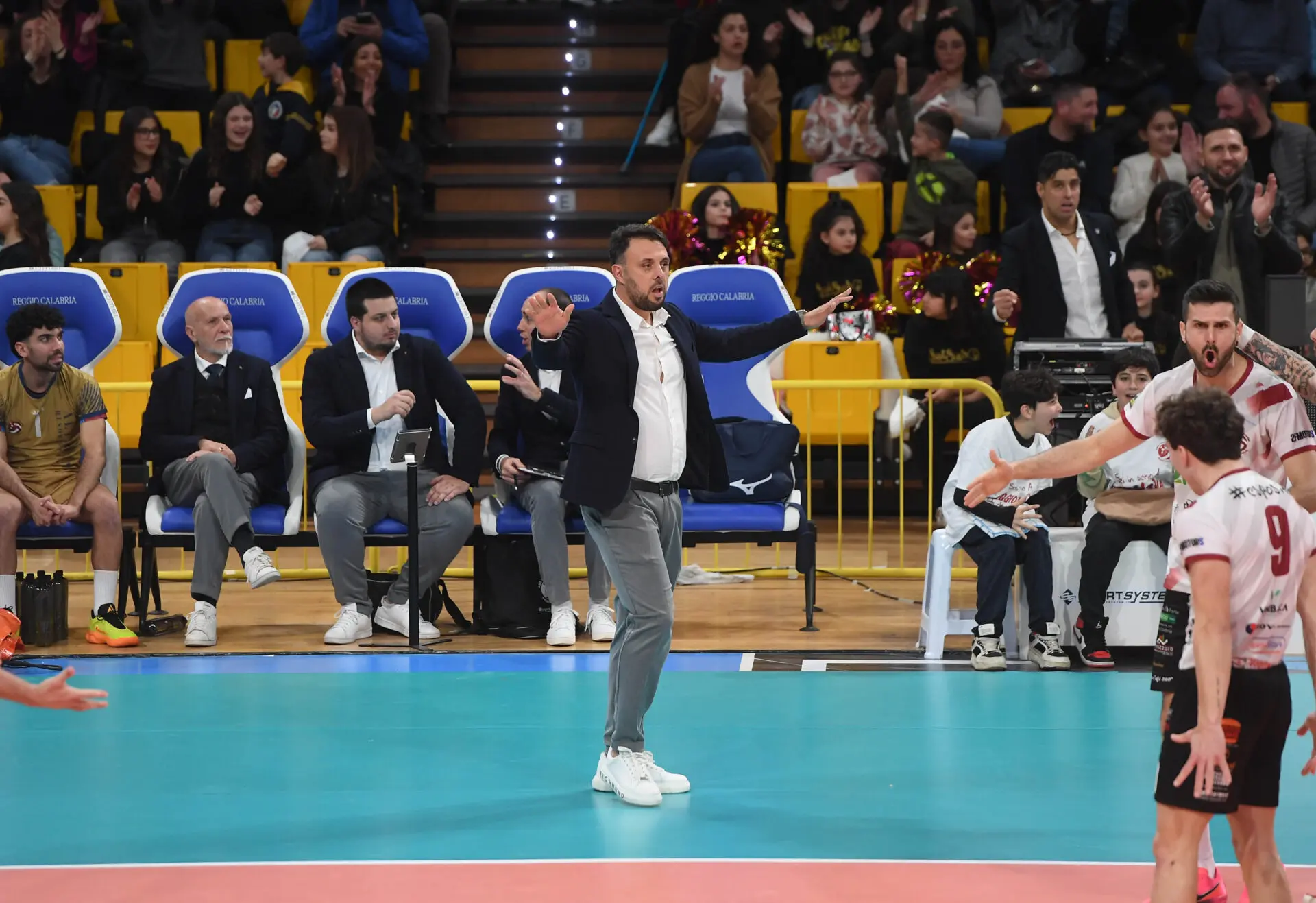 Domotek Volley, Polimeni: «Affrontare i play-off con la grinta che ha caratterizzato tutto il campionato»