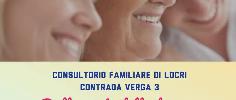 Al Consultorio familiare di Locri un incontro informativo e test gratuiti per la salute della donna