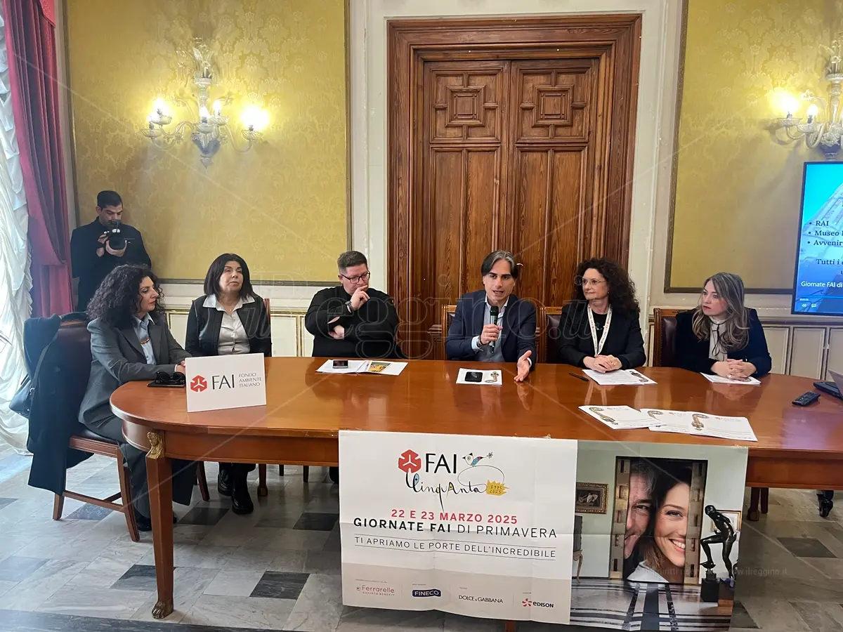 Reggio le giornate di Primavera del Fai: presentati i Sentieri del Giubileo - VIDEO