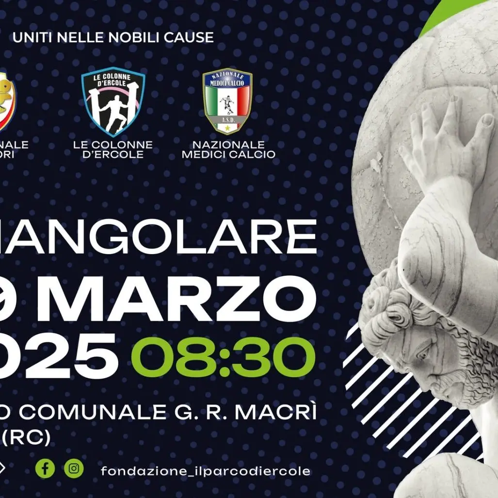 Locri, tutto pronto per il triangolare di beneficenza del Parco di Ercole