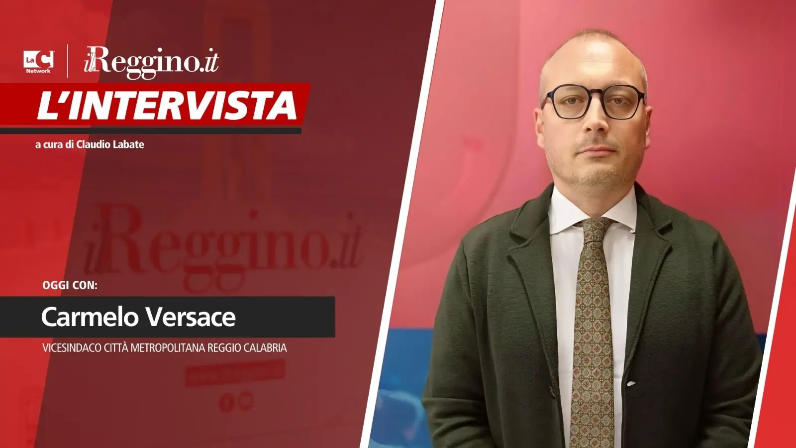 A TU PER TU | Carmelo Versace tra Azione, Red e il futuro: «Sarò coerente con le mie idee. Candidato sindaco? Devo ancora crescere, ma…» - VIDEO