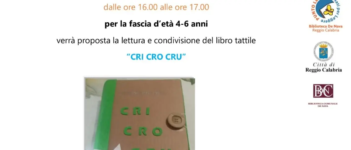 Reggio, la biblioteca comunale ospita un appuntamento dedicato ai più piccoli