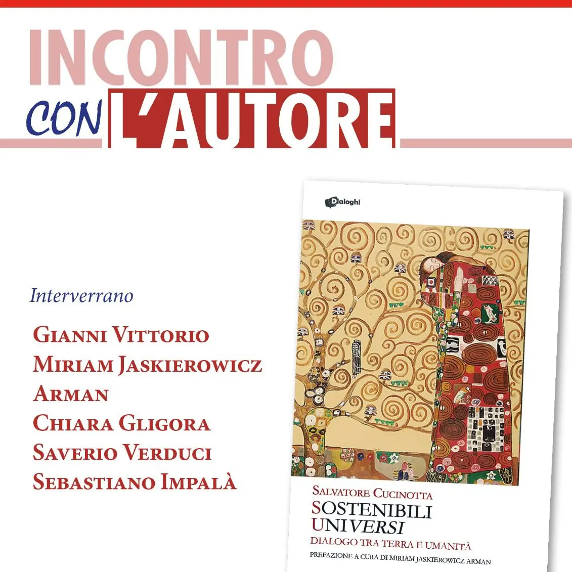 Reggio, presentazione del libro \"Sostenibili Universi\" di Salvatore Cucinotta