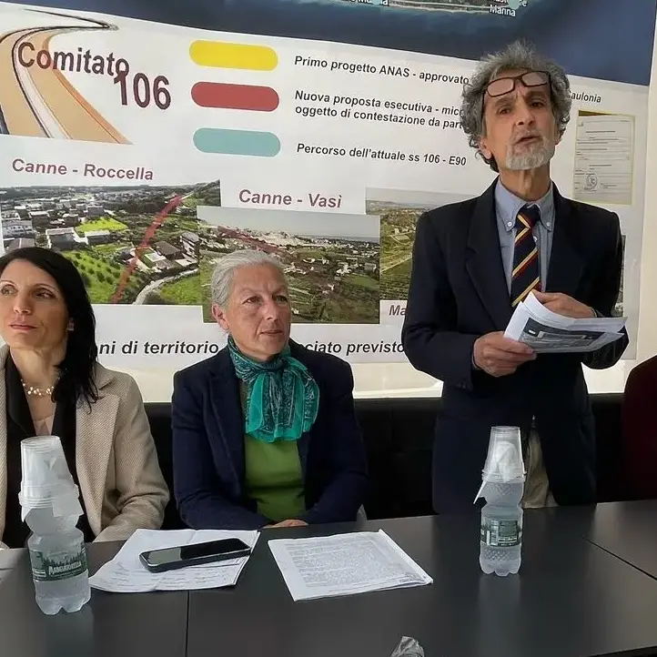Statale 106: \"Basta Vittime\" sostiene il comitato di Caulonia e boccia il nuovo tracciato proposto da ANAS