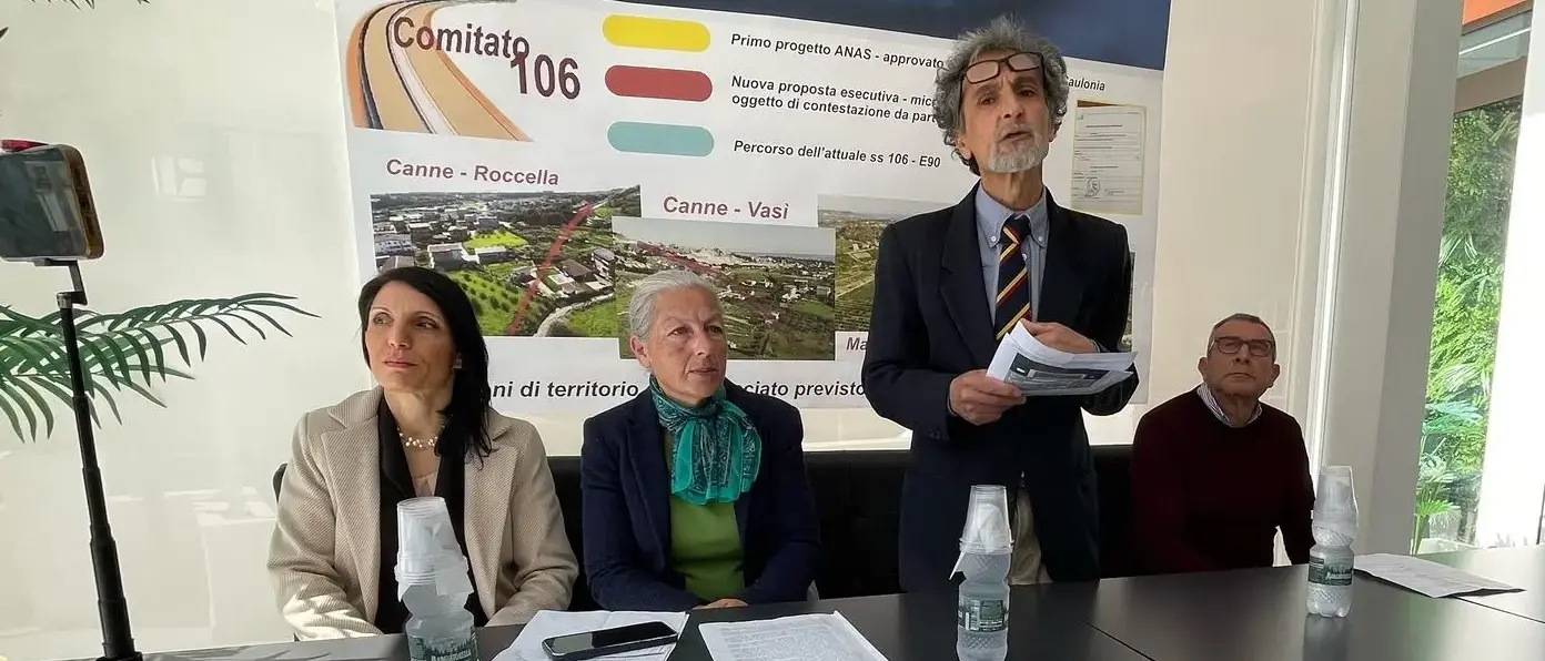Statale 106: \"Basta Vittime\" sostiene il comitato di Caulonia e boccia il nuovo tracciato proposto da ANAS