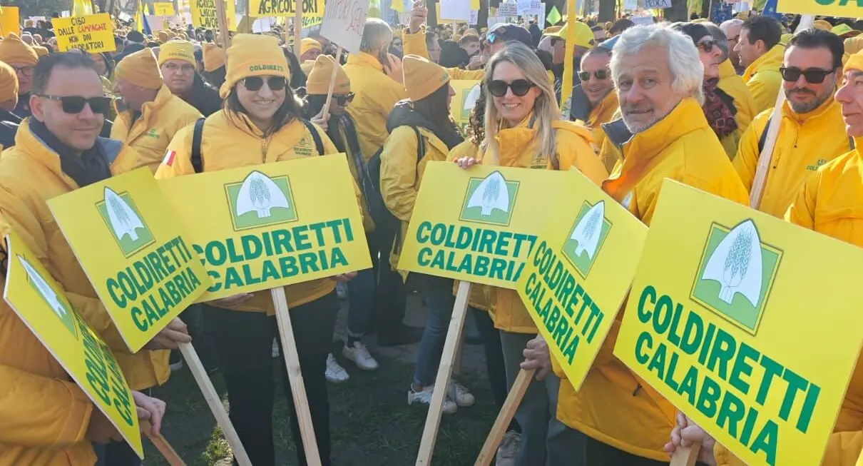Coldiretti Calabria a Parma insieme a 20mila agricoltori per difendere la salute di tutti