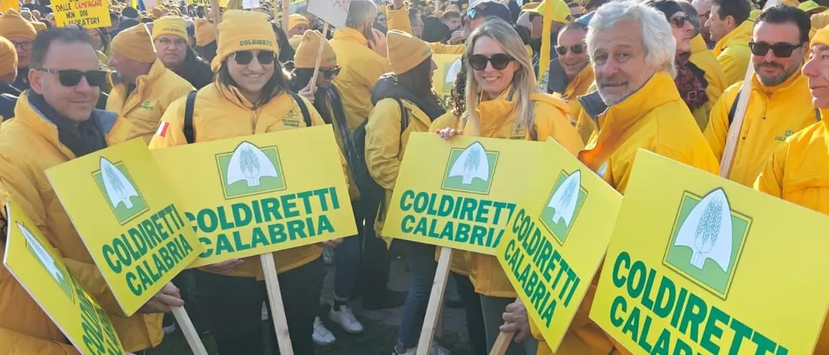 Coldiretti Calabria a Parma insieme a 20mila agricoltori per difendere la salute di tutti