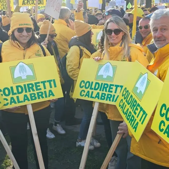 Coldiretti Calabria a Parma insieme a 20mila agricoltori per difendere la salute di tutti