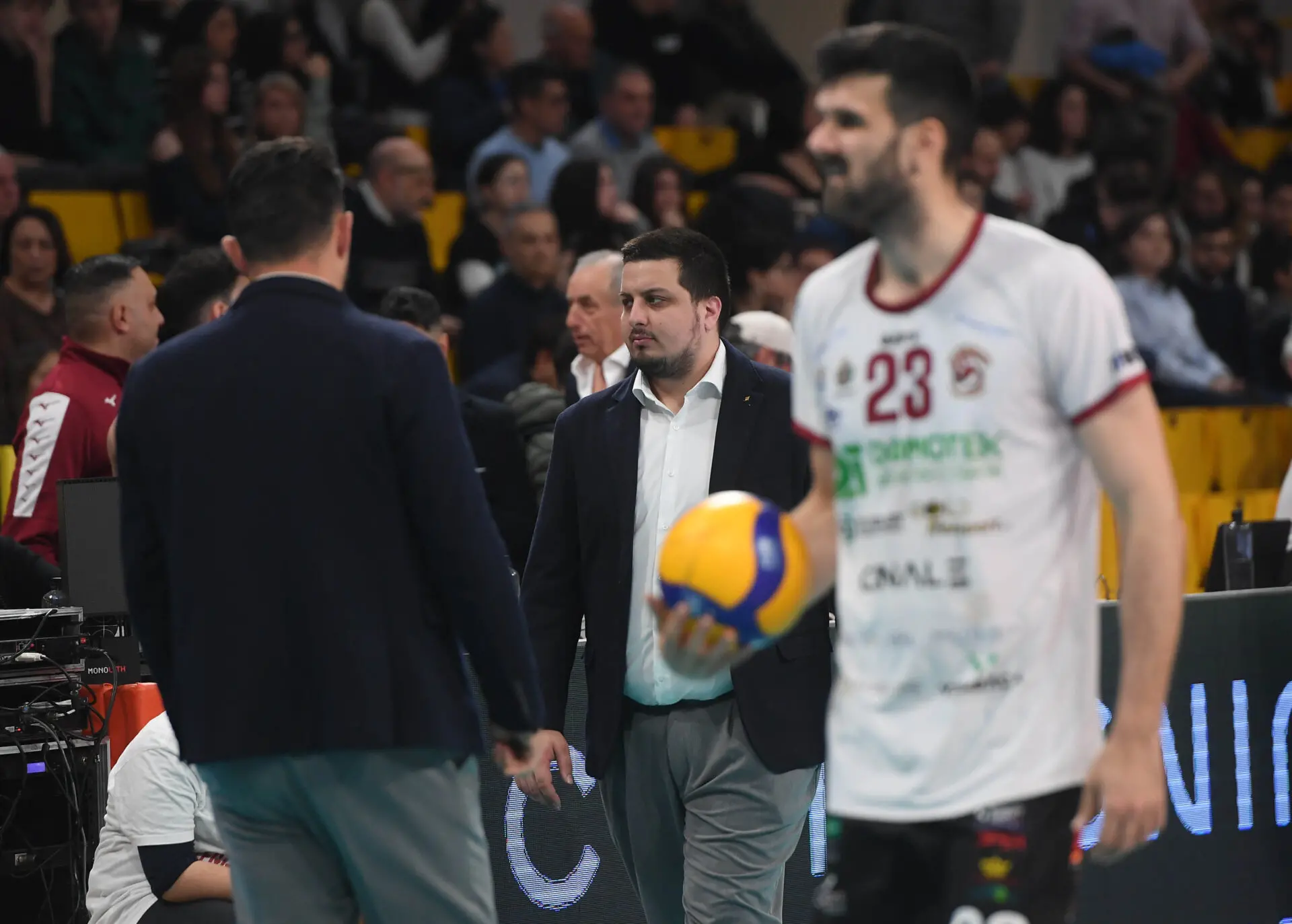 Domotek Volley: Mirko Crucitti esalta la squadra dopo la vittoria contro Lecce