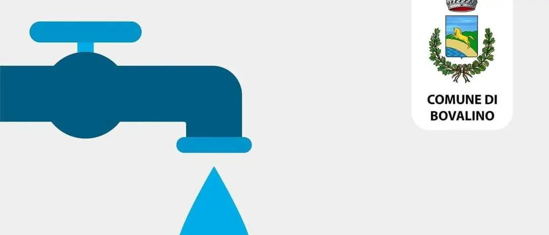 Bovalino, interruzione dell'acqua in alcune zone del Comune: guasto idraulico in corso di verifica