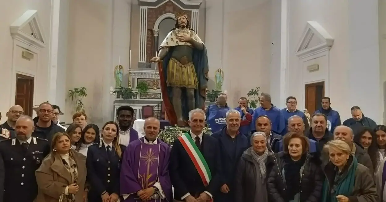 San Ferdinando riabbraccia il suo Santo Patrono restaurato