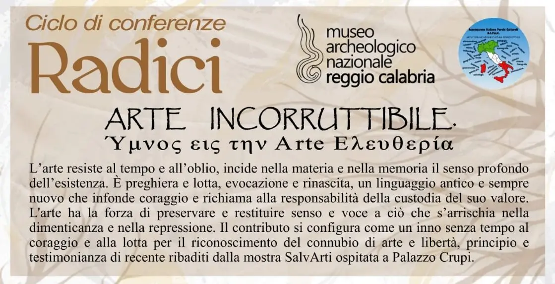 Reggio, al Museo il ciclo di conferenze \"Radici\" organizzato da Airpac