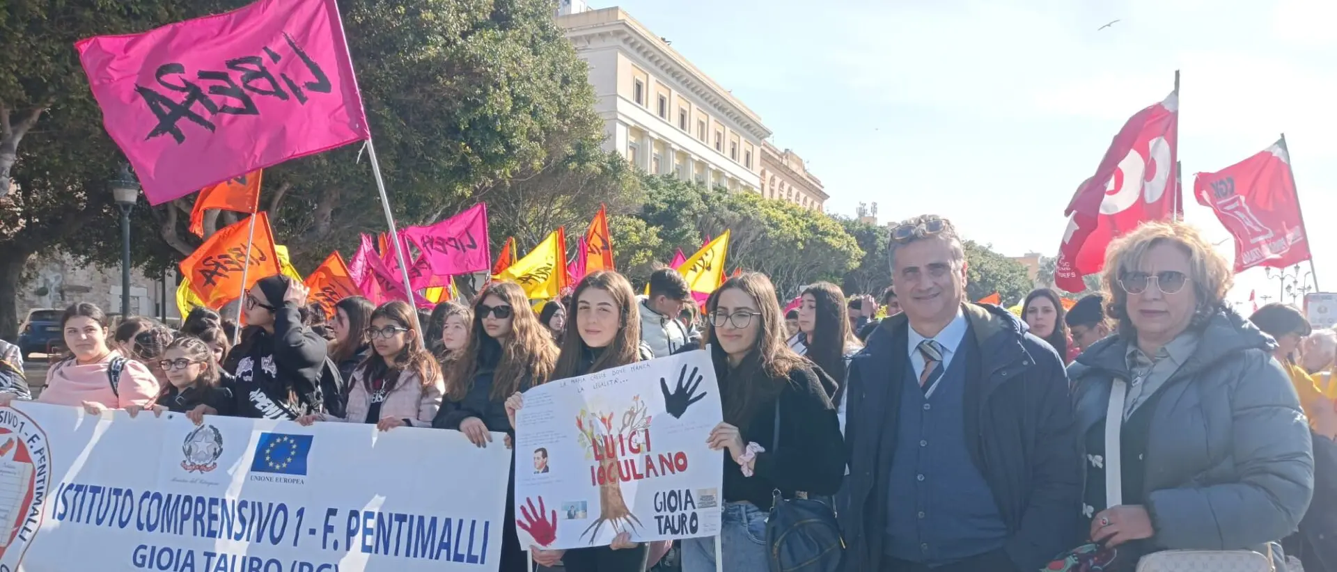 Il Presidio Libera-Palmi \"Rossella Casini\" a Trapani per la giornata in ricordo delle vittime innocenti delle mafie