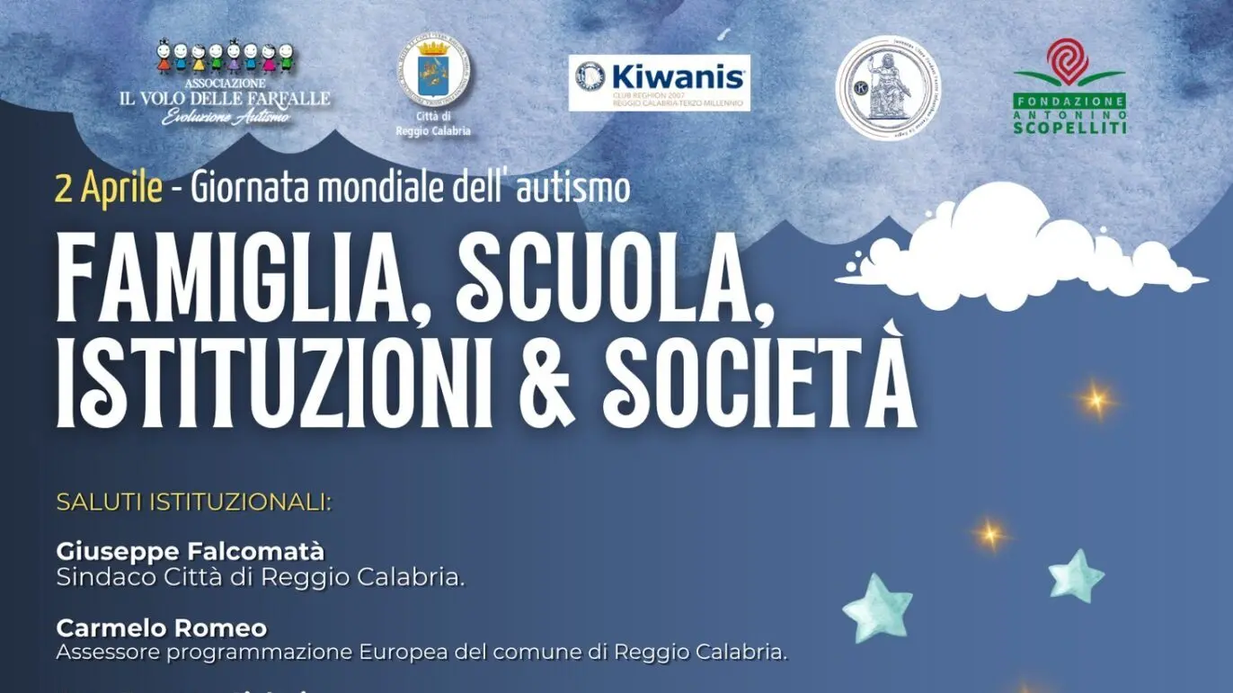 Reggio celebra la Giornata Mondiale dell’Autismo con un incontro su famiglia, scuola e inclusione sociale