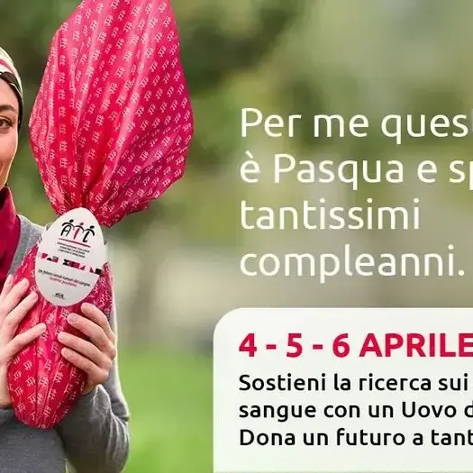Un Uovo AIL per regalare vita: il 4, 5 e 6 aprile a Reggio Calabria