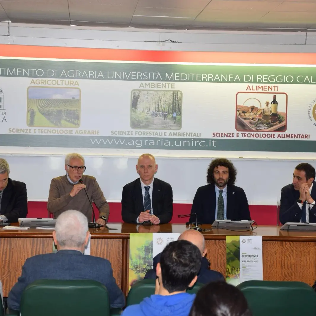 Riforest@graria, al via i Seminari sui Benefici della Forestazione Urbana all'Università Mediterranea