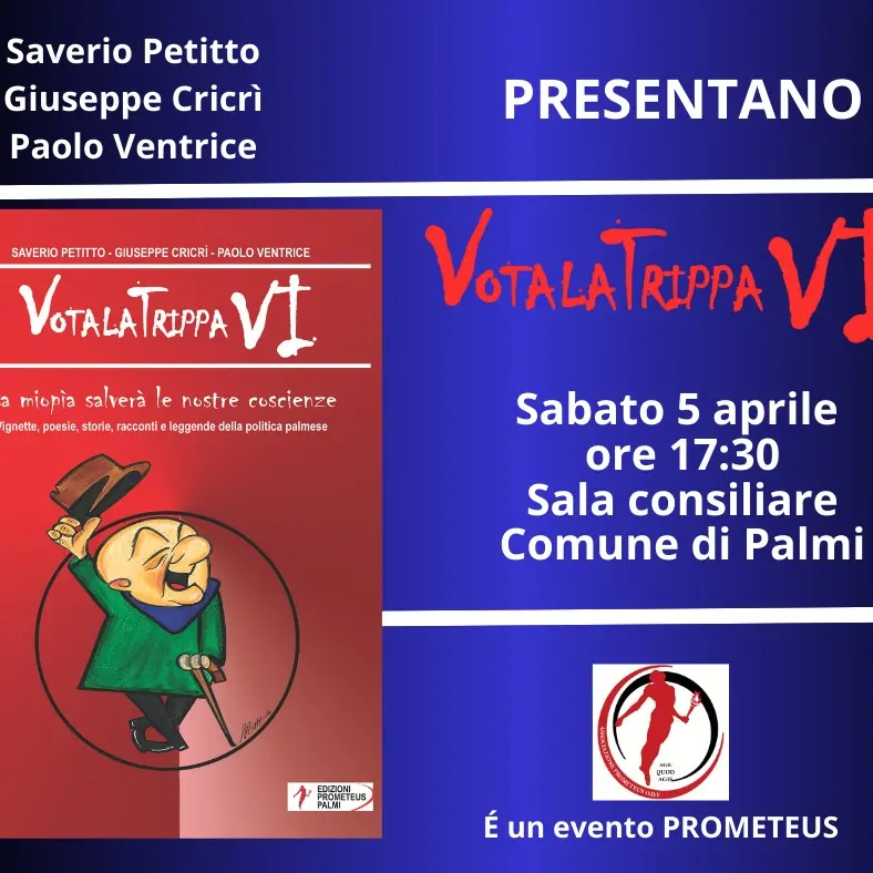 Palmi, il 5 aprile la presentazione del volume di satira “Votalatrippa VI”