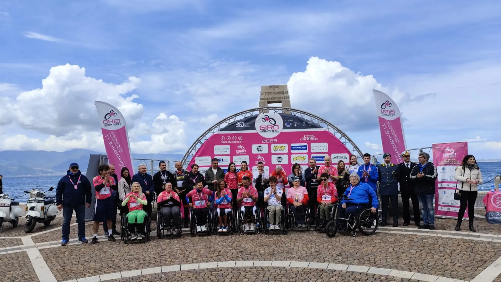Conclusa a Reggio la prima tappa del Giro Handbike - FOTO