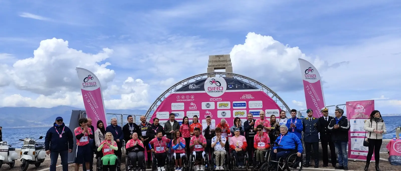 Conclusa a Reggio la prima tappa del Giro Handbike - FOTO