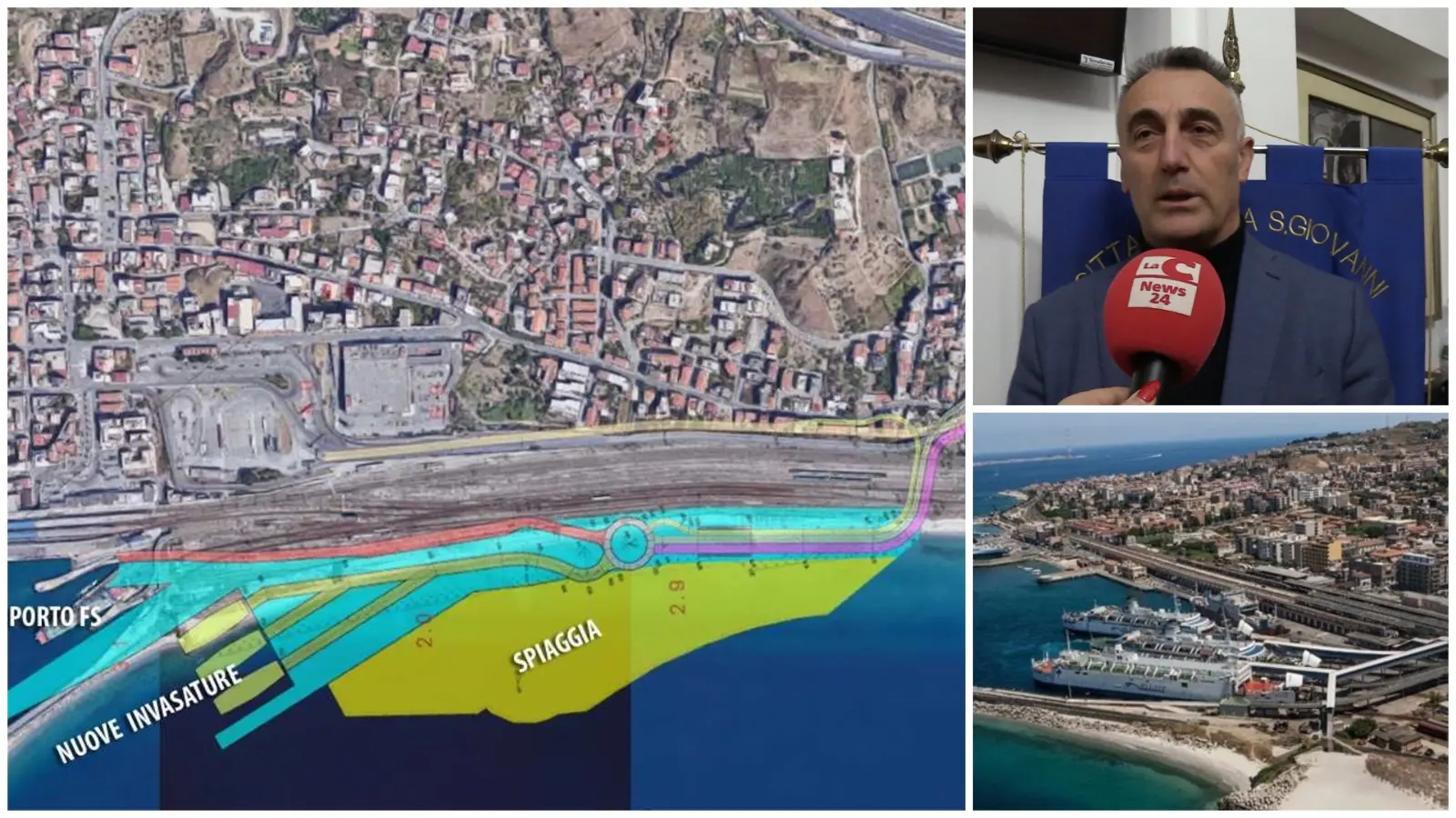 Villa San Giovanni guarda oltre il Ponte sullo Stretto, il futuro è lo spostamento del porto a sud ed è sempre più vicino