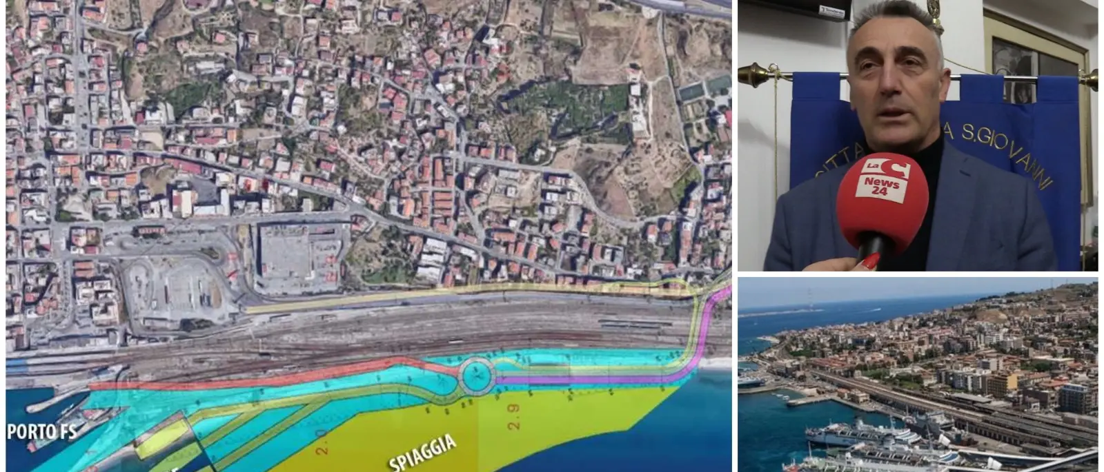 Villa San Giovanni guarda oltre il Ponte sullo Stretto, il futuro è lo spostamento del porto a sud ed è sempre più vicino