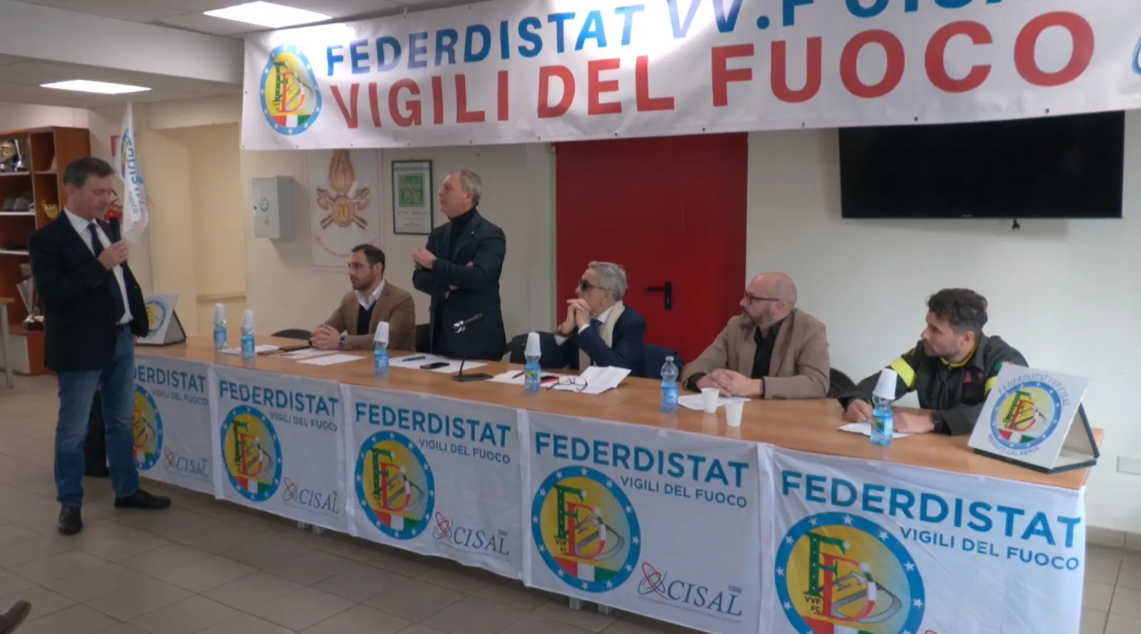 Reggio, oggi l'esordio di Federdistat Cisal: il sindacato dei Vigili del Fuoco che guarda al territorio