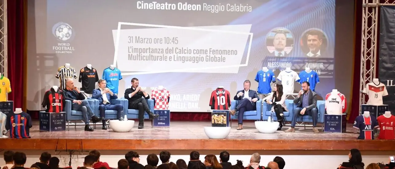 Reggio ,\"Il Calcio è Arte\": presenti all'incontro Zvonimir Boban e Ariedo Braida