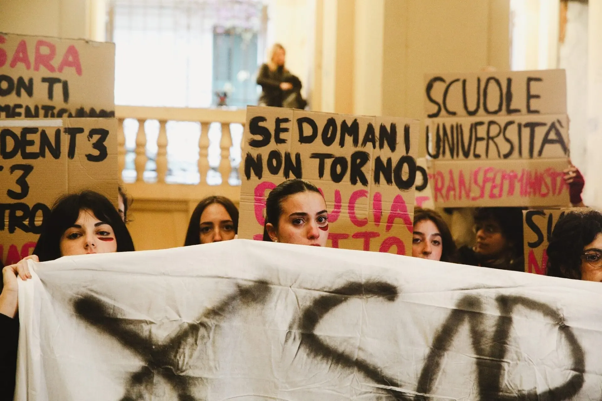 «Non possiamo più restare in silenzio»: il nodo reggino di Non Una di Meno in piazza a Messina dopo l’ennesimo femminicidio