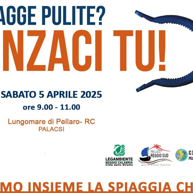 “Spiagge e fondali puliti”, la campagna di Legambiente sabato a Pellaro
