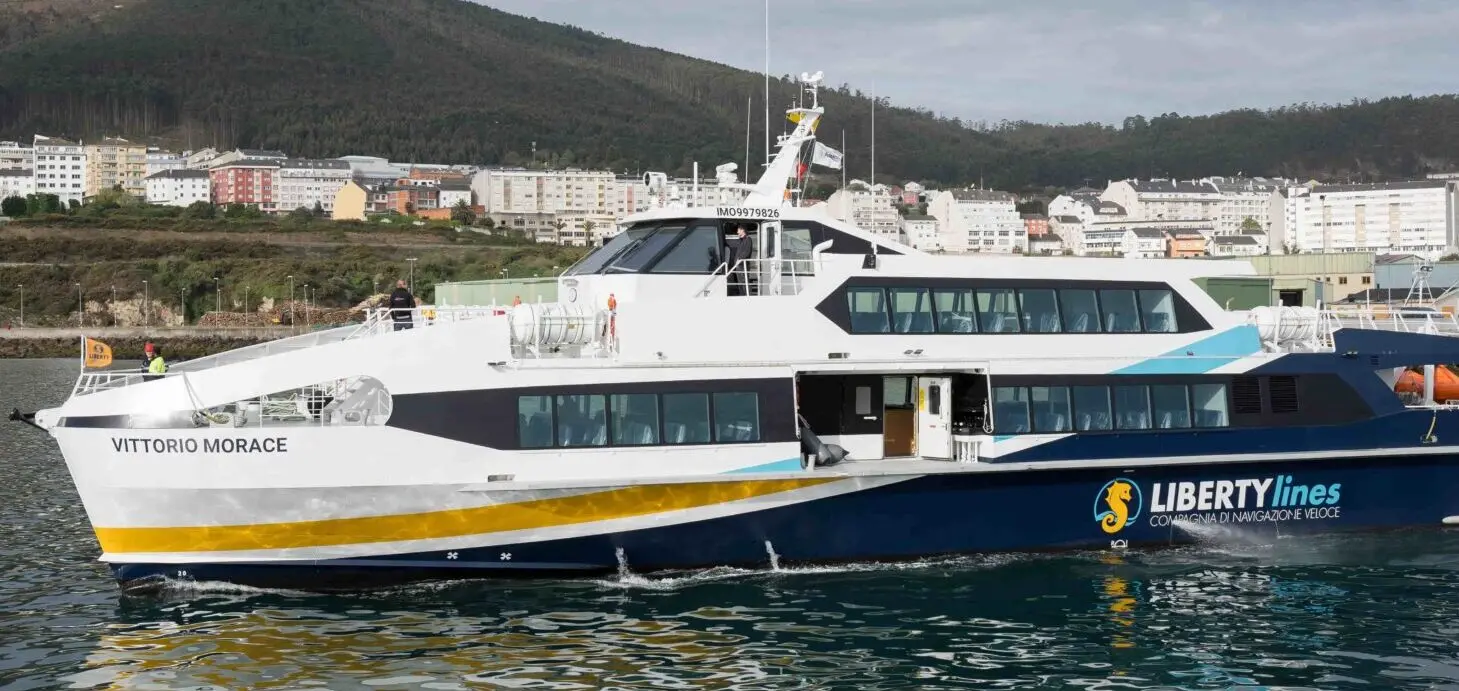 Liberty Lines, assegnato il premio “Best Medium Ferry 2024” alla nave Vittorio Morace