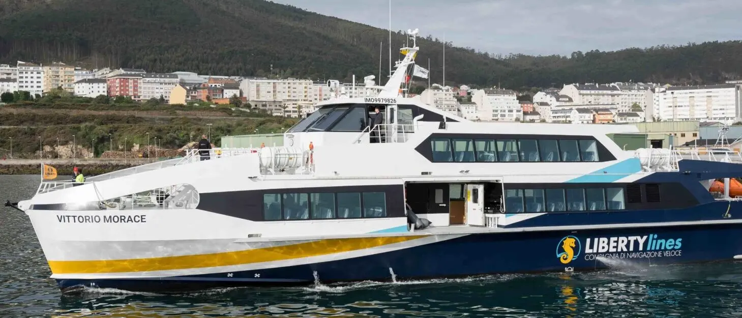 Liberty Lines, assegnato il premio “Best Medium Ferry 2024” alla nave Vittorio Morace
