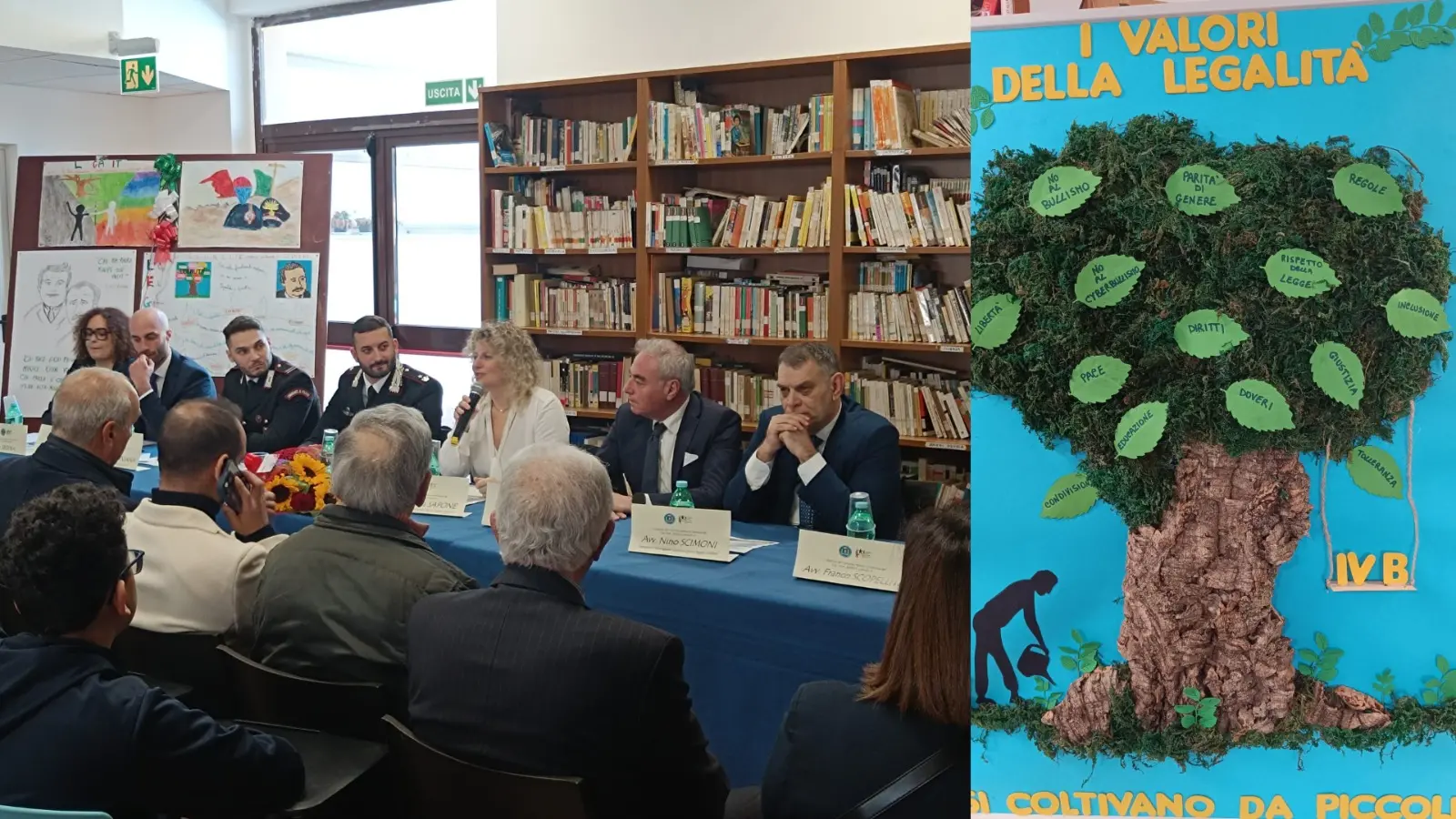 Reggio, l'IC Radice-Alighieri celebra la memoria del Maresciallo Sberna per trent'anni alla guida della Stazione di Catona - VIDEO