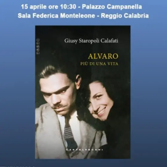 Reggio, a Palazzo Campanella la presentazione del romanzo \"Alvaro, più di una vita\"