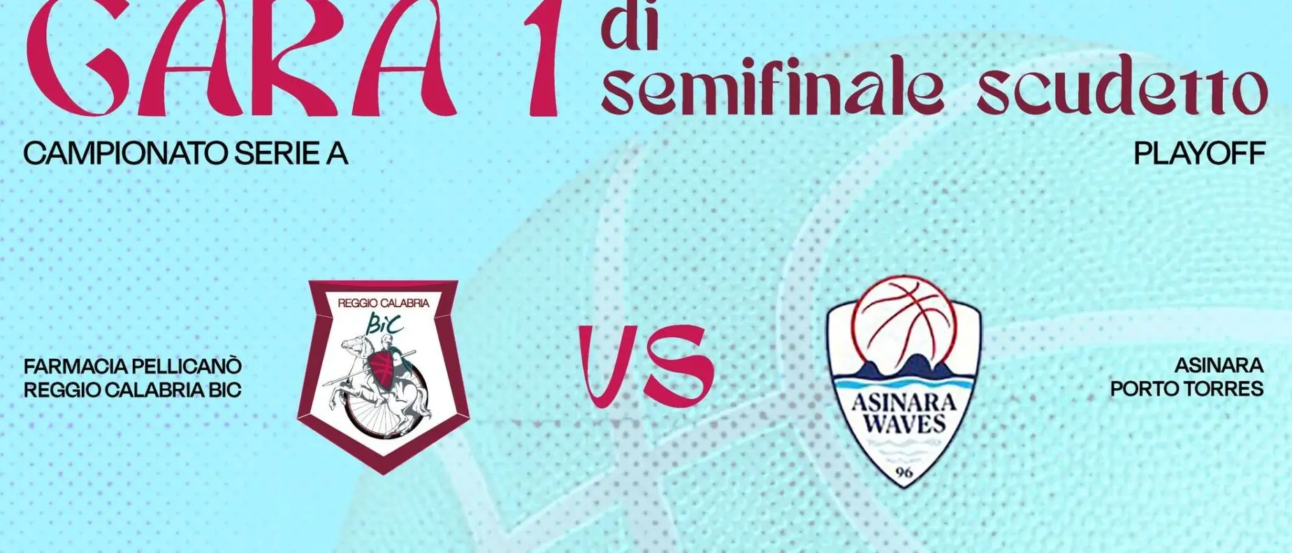 Farmacia Pellicanò Reggio Bic: al via le semifinali scudetto