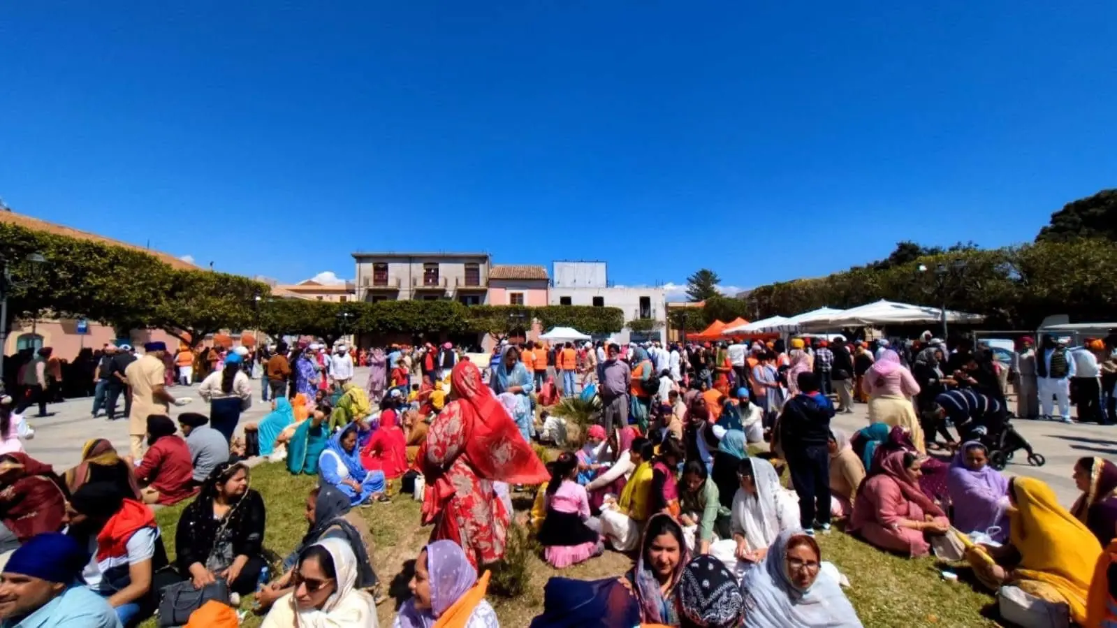 Locri, invasione Sikh per la tradizionale festa di primavera