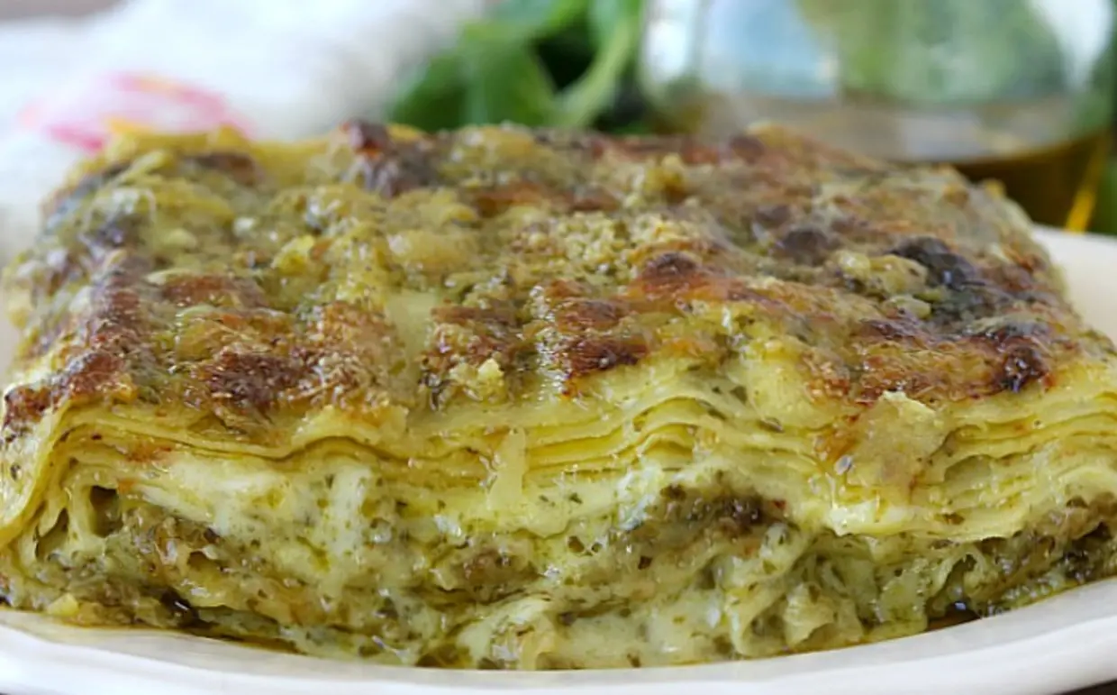 LA RICETTA DEL GIORNO | Lasagne al pesto, un piatto per le occasioni speciali
