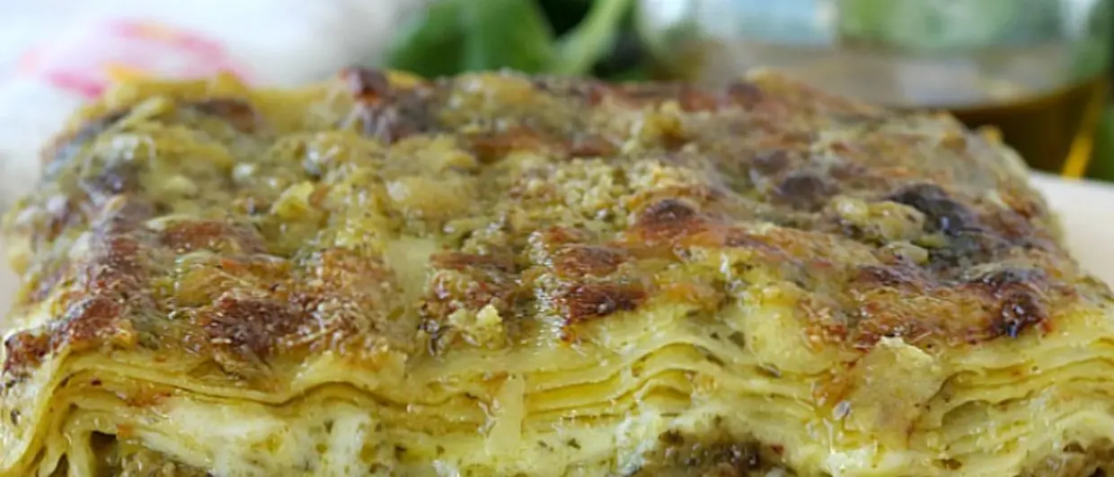 LA RICETTA DEL GIORNO | Lasagne al pesto, un piatto per le occasioni speciali