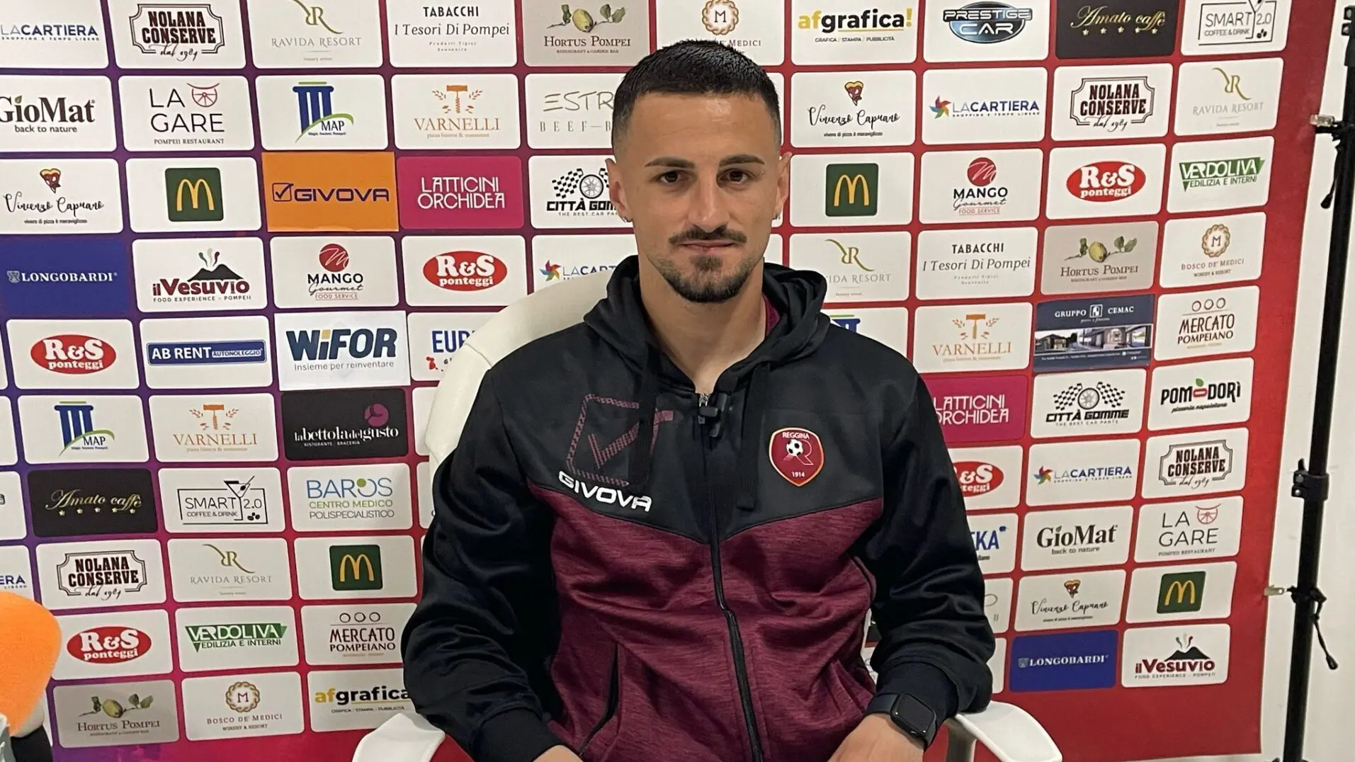 Reggina, Grillo: «Qui si lavora per vincere e dimostrare di meritare questa maglia»