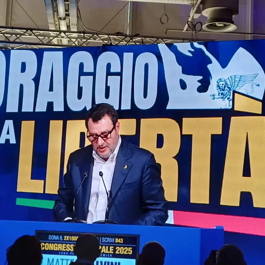 Matteo Salvini confermato segretario della Lega, il plauso di Mancuso