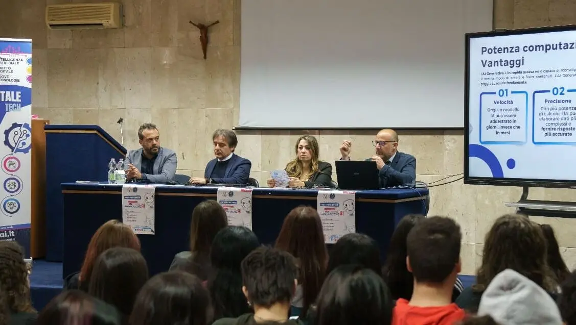 AI tra etica, diritto e creatività: al Preti-Frangipane la sfida di “Generazione AI”