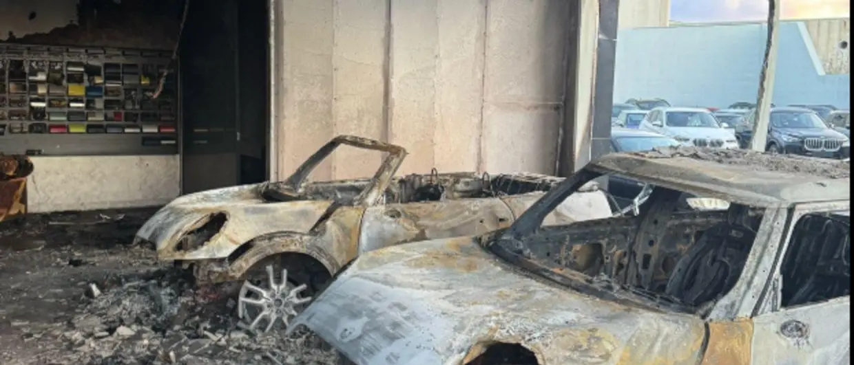 Atto intimidatorio a Calabria Motori, la solidarietà della politica