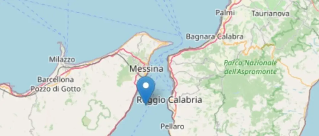 Sciame sismico di lieve entità nello Stretto, l'Ingv monitora la situazione