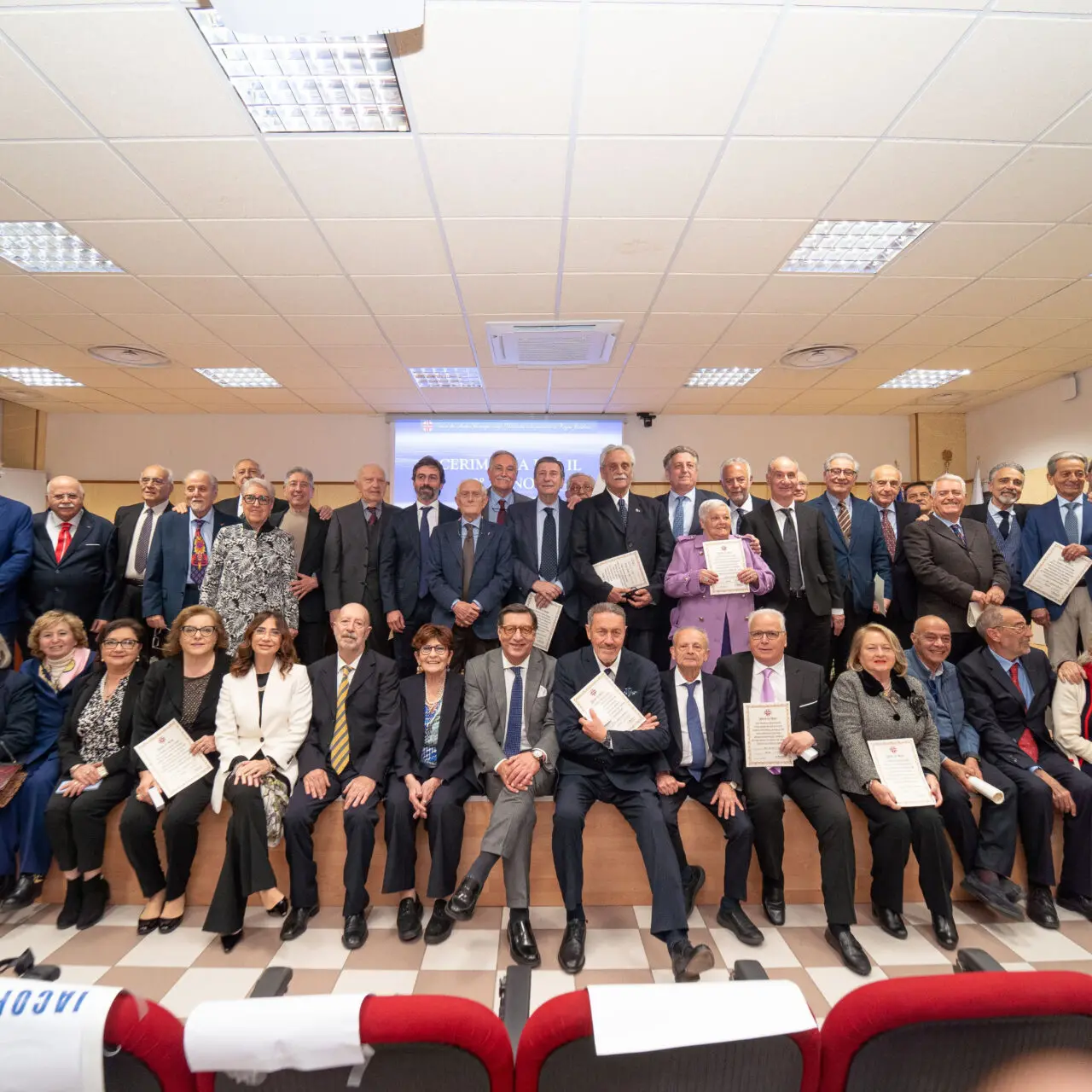 Reggio, Ordine dei Medici: premiati i professionisti con oltre 50 anni di laurea