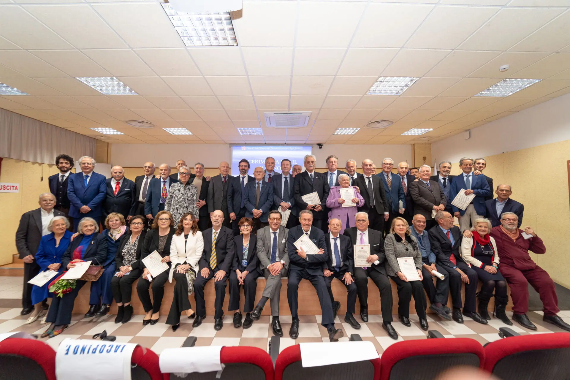 Reggio, Ordine dei Medici: premiati i professionisti con oltre 50 anni di laurea