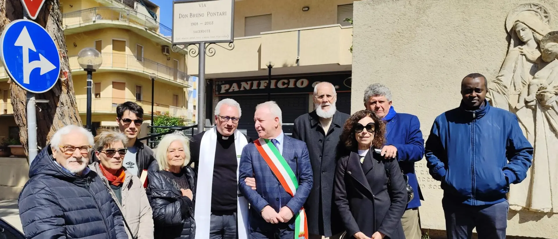 Intitolata a Reggio una strada a Don Bruno Pontari