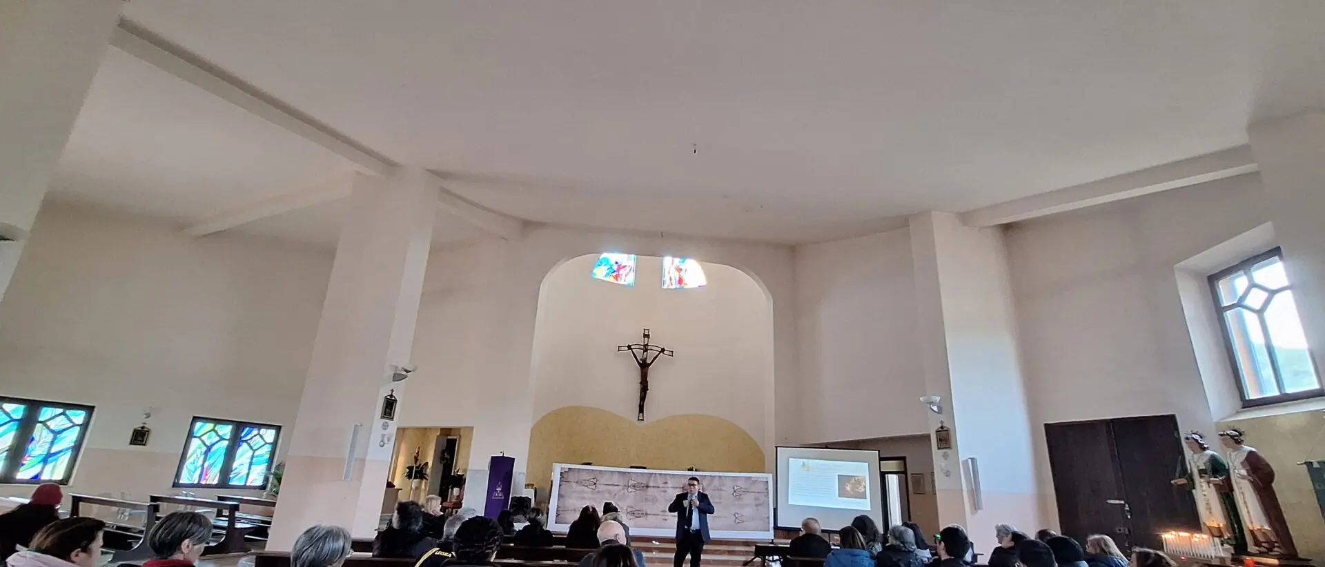 A Masella un pomeriggio di forte spiritualità alla luce della Sacra Sindone